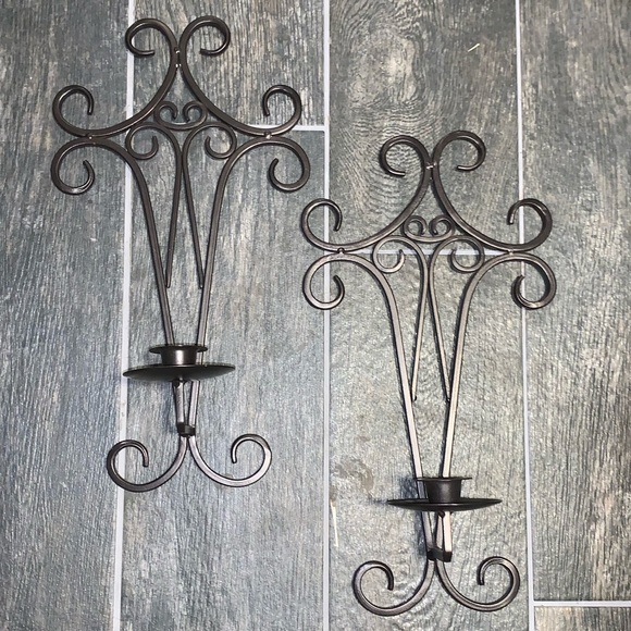 Other - Pair of Cross Wall Decorations. Holds candles